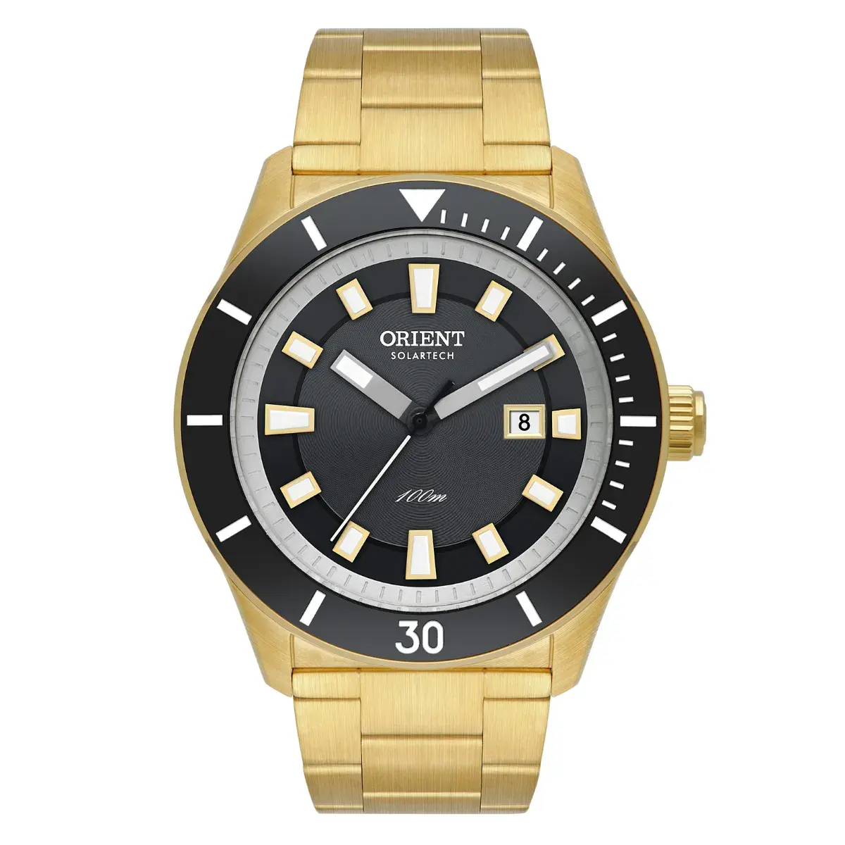 Relógio Orient Solartech Masculino - MGSS1291 G1KX Preto