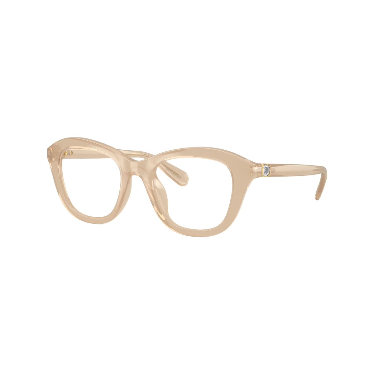 Óculos de Grau Swarovski 0SK2042U 1034 50 Acetato Bege