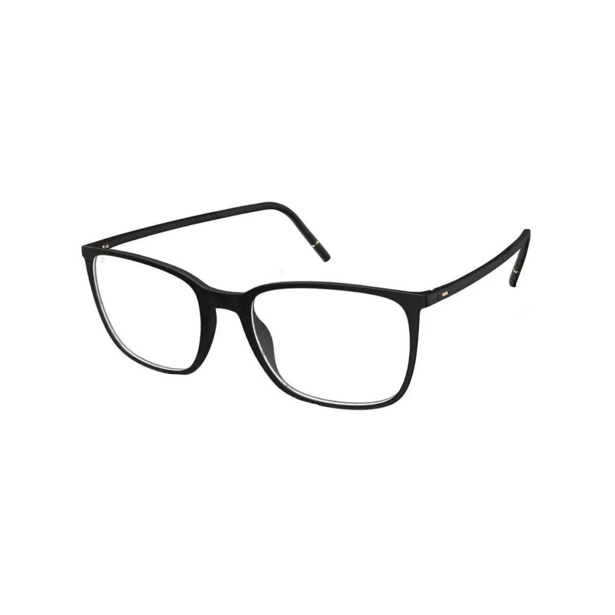 Óculos de Grau Silhouette SPX Illusion 2961/75 9030 55/18 Acetato Preto