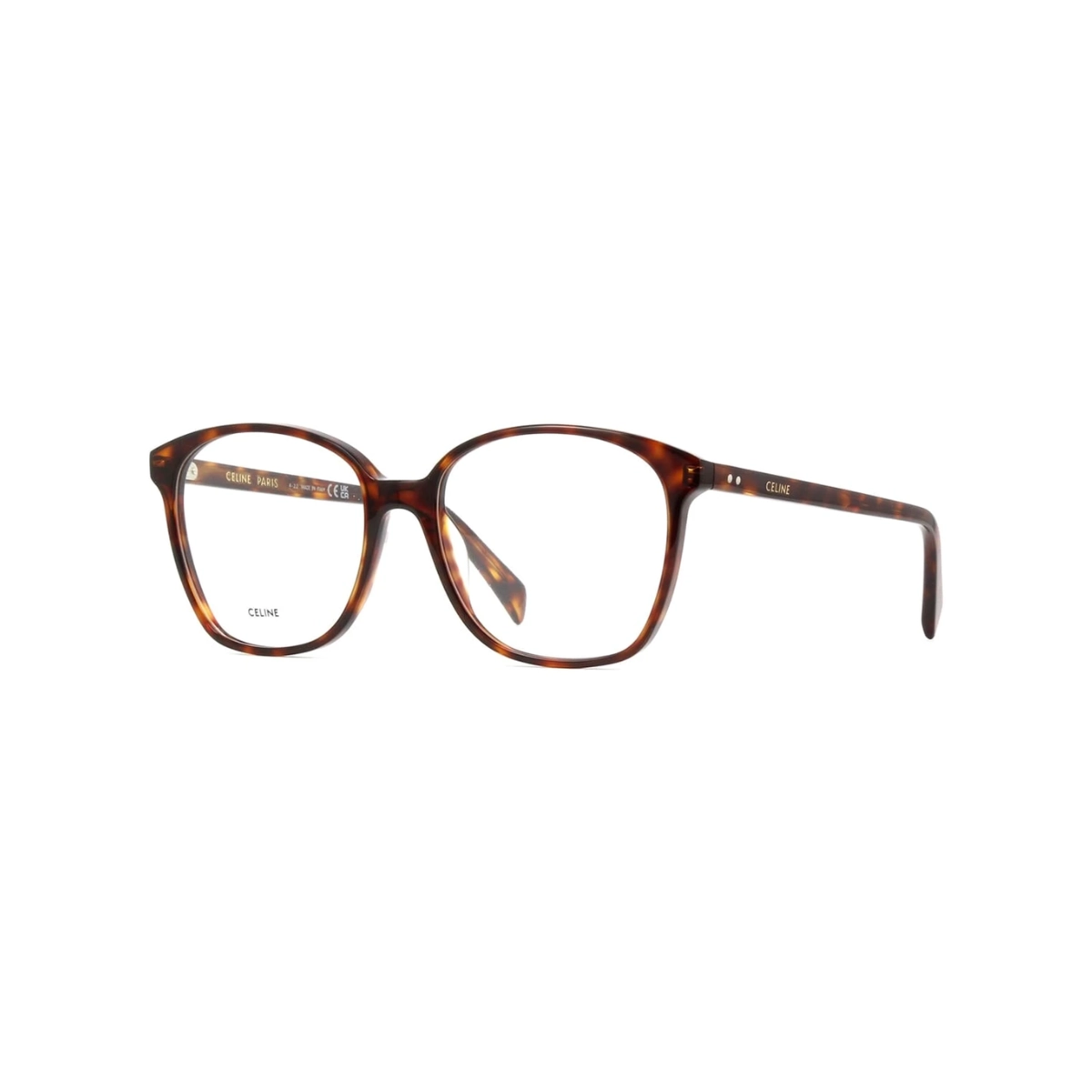 Óculos de Grau Celine CL50115I_57052 Acetato Marrom Mesclado