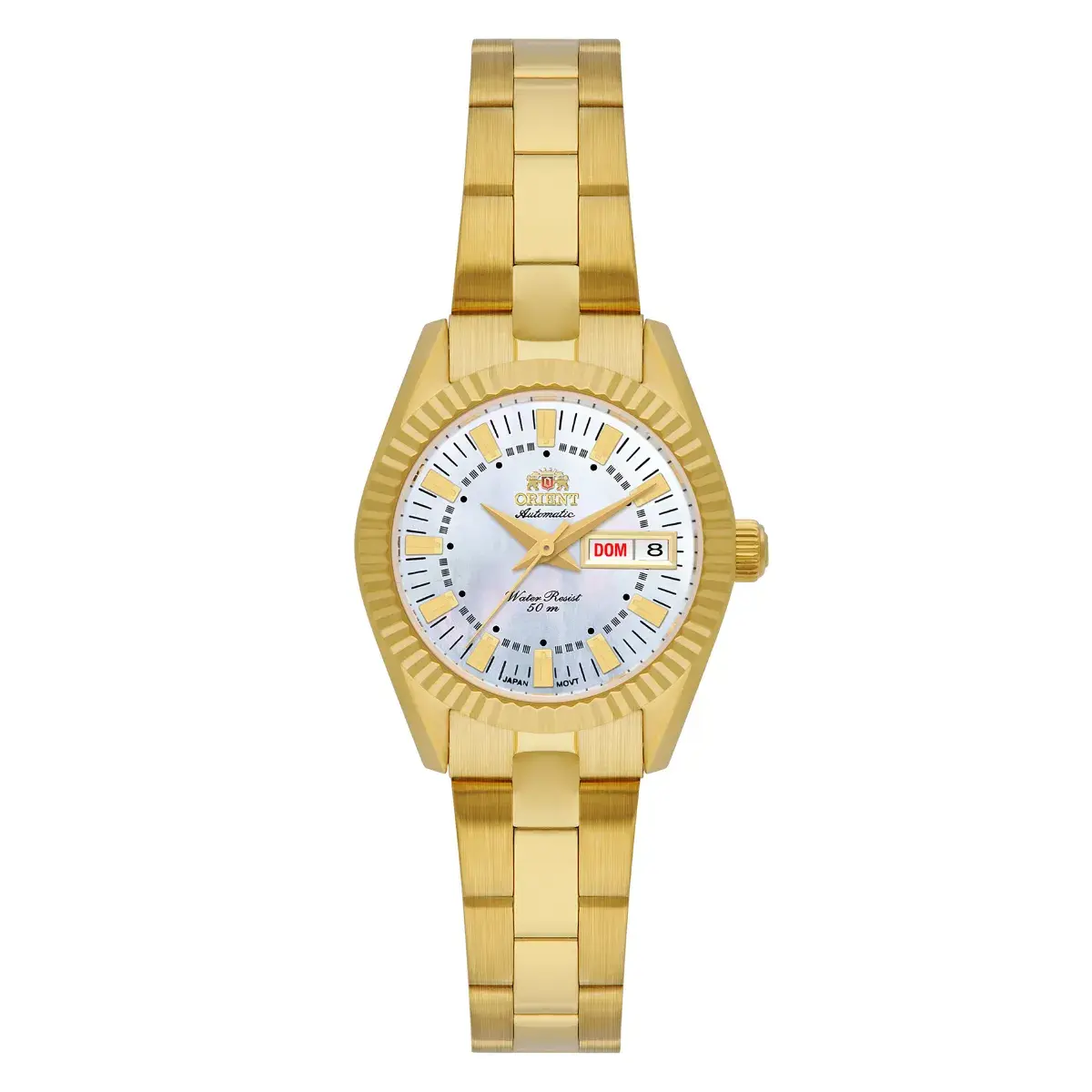 Relógio Orient Automático Feminino - NH6GG005 B1KX Dourado