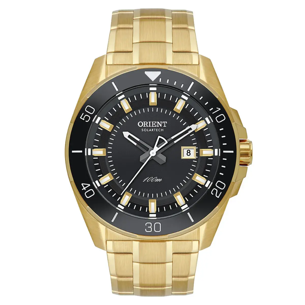 Relógio Orient Solartech Masculino - MGSS1290 G1KX Preto