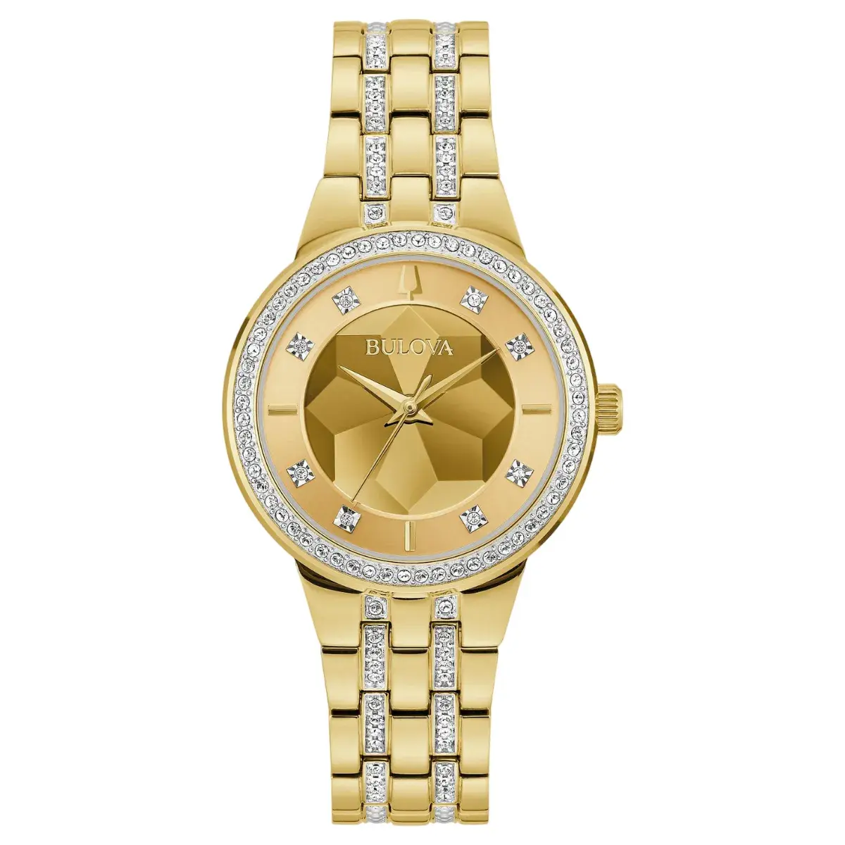 Relógio Bulova Crystal Phantom Feminino - 97L176N Dourado