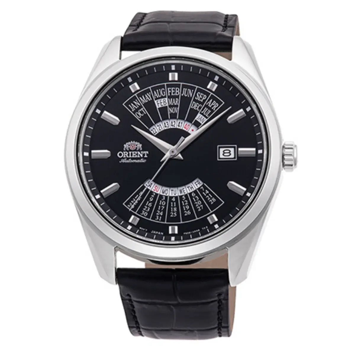 Relógio Orient Automático Contemporary Mult-Year Calendar - RA BA0006B10B P1PX Preto