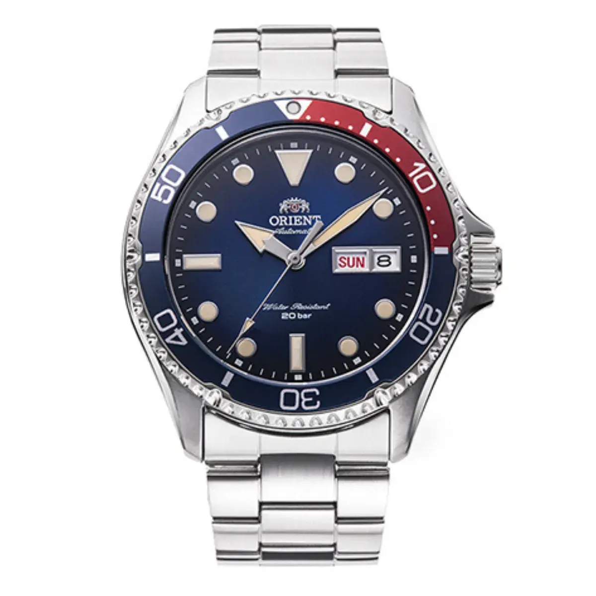 Relógio Orient Automático Kamasu Mako III - RA AA0812L19B D1SX Azul