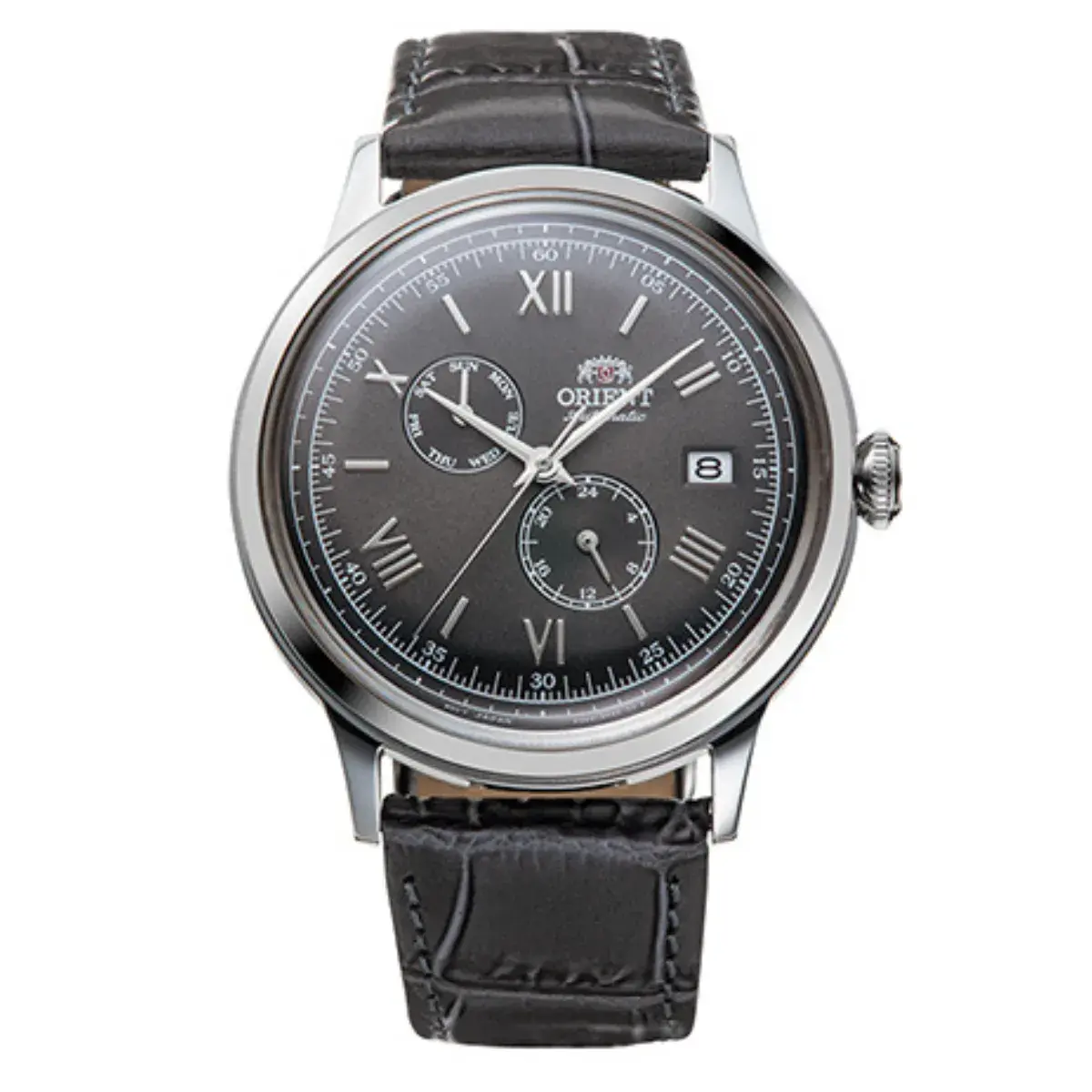 Relógio Orient Automático Bambino Masculino - RA AK0704N30B G3GX Cinza