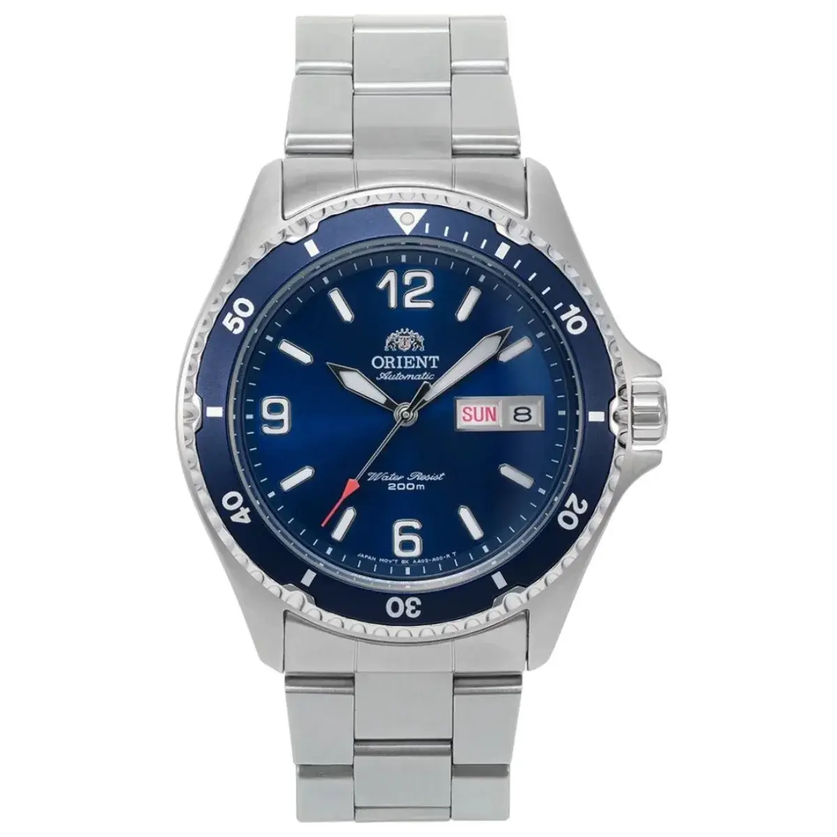 Relógio Orient Automático Mako II Masculino - FAA02002D9 D2SX Azul