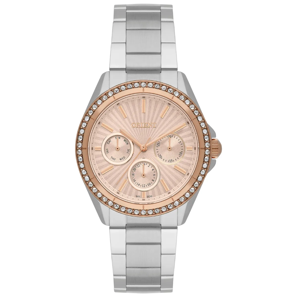 Relógio Orient Eternal Multifunção Feminino - FTSSM066 R1SX Rosa