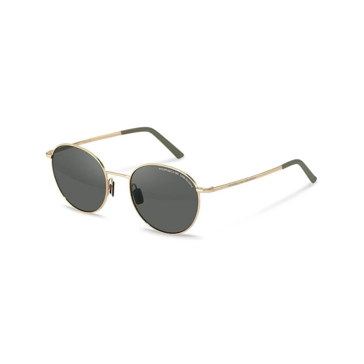Óculos de Sol Porsche Design Vision Drive P8969 54B419 Metal Dourado com lentes na cor Cinza Polarizado