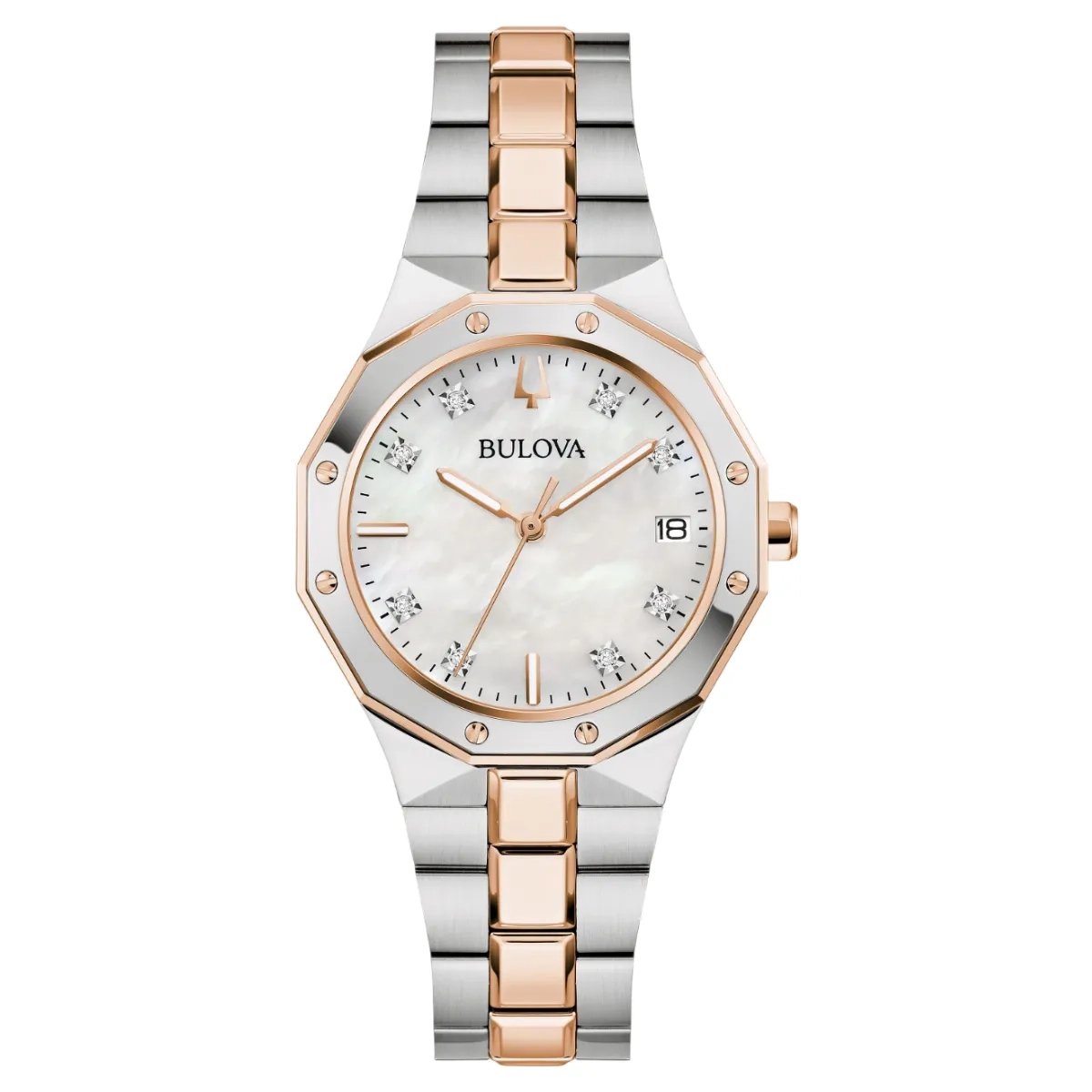 Relógio Bulova Classic Prestige Feminino - 98P235N Dois tons