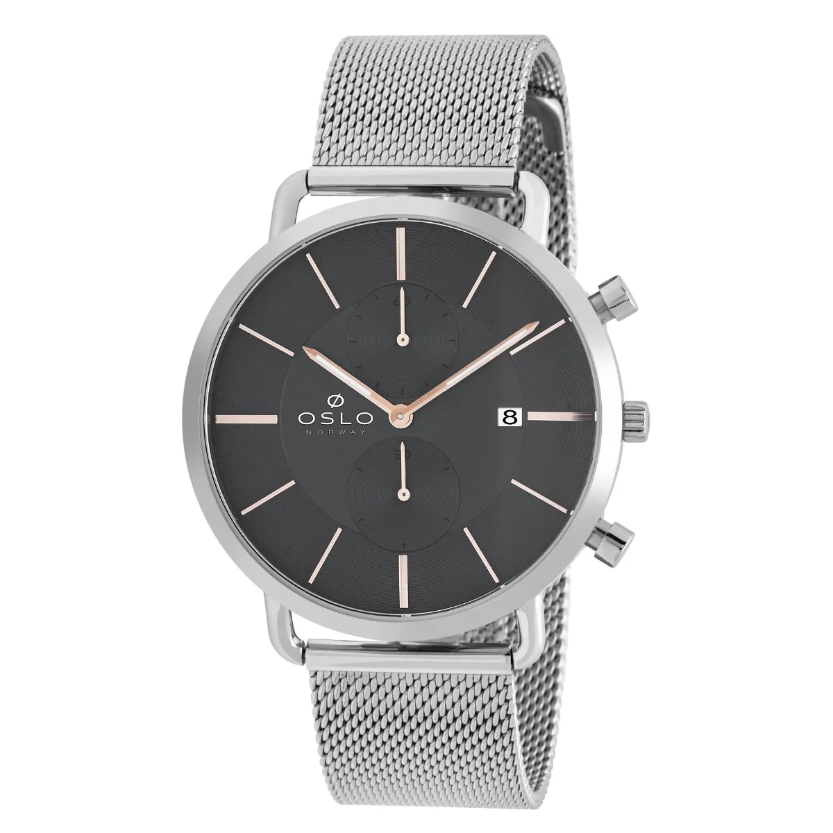 Relógio Oslo Cronógrafo Masculino - OMBSSCYM0001 G1SX Preto