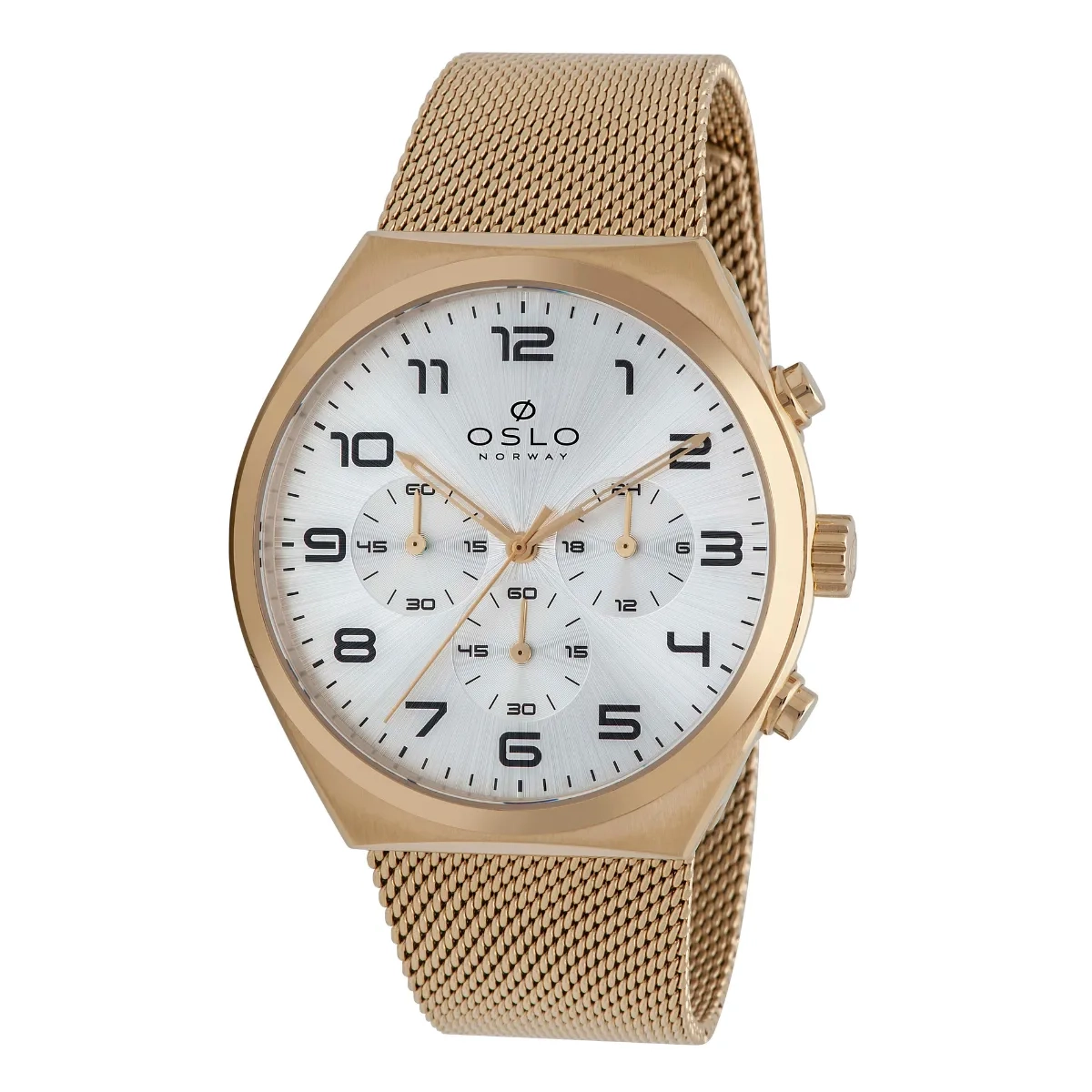 Relógio Oslo Cronógrafo Masculino - OMGSSCVD0003 S2KX Prata