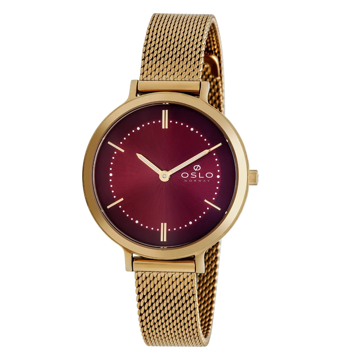 Relógio Oslo Slim Feminino - OFGSSS9T0020 V1KX Vermelho