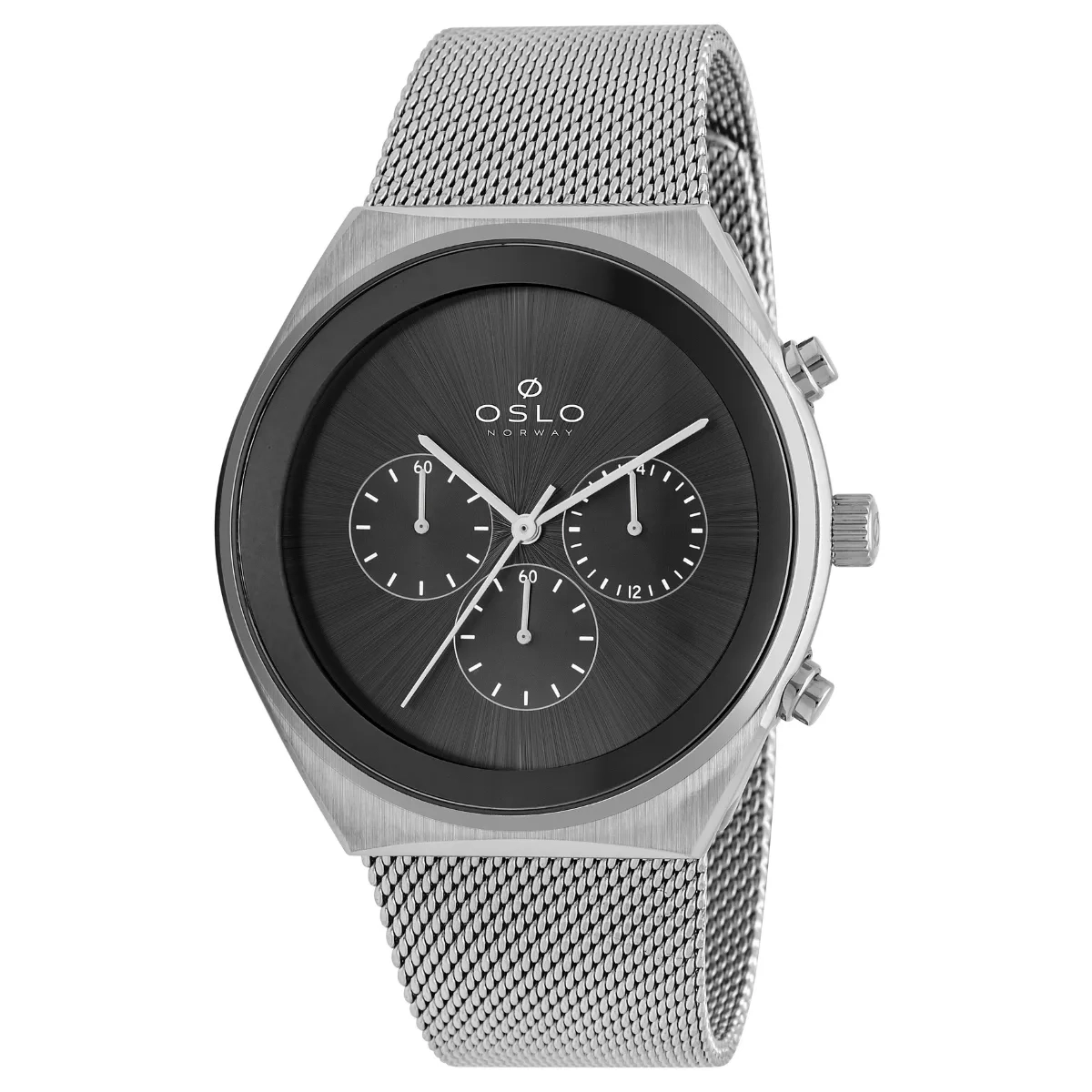 Relógio Oslo Cronógrafo Masculino - OMBSSCVD0013 P1SX Prata