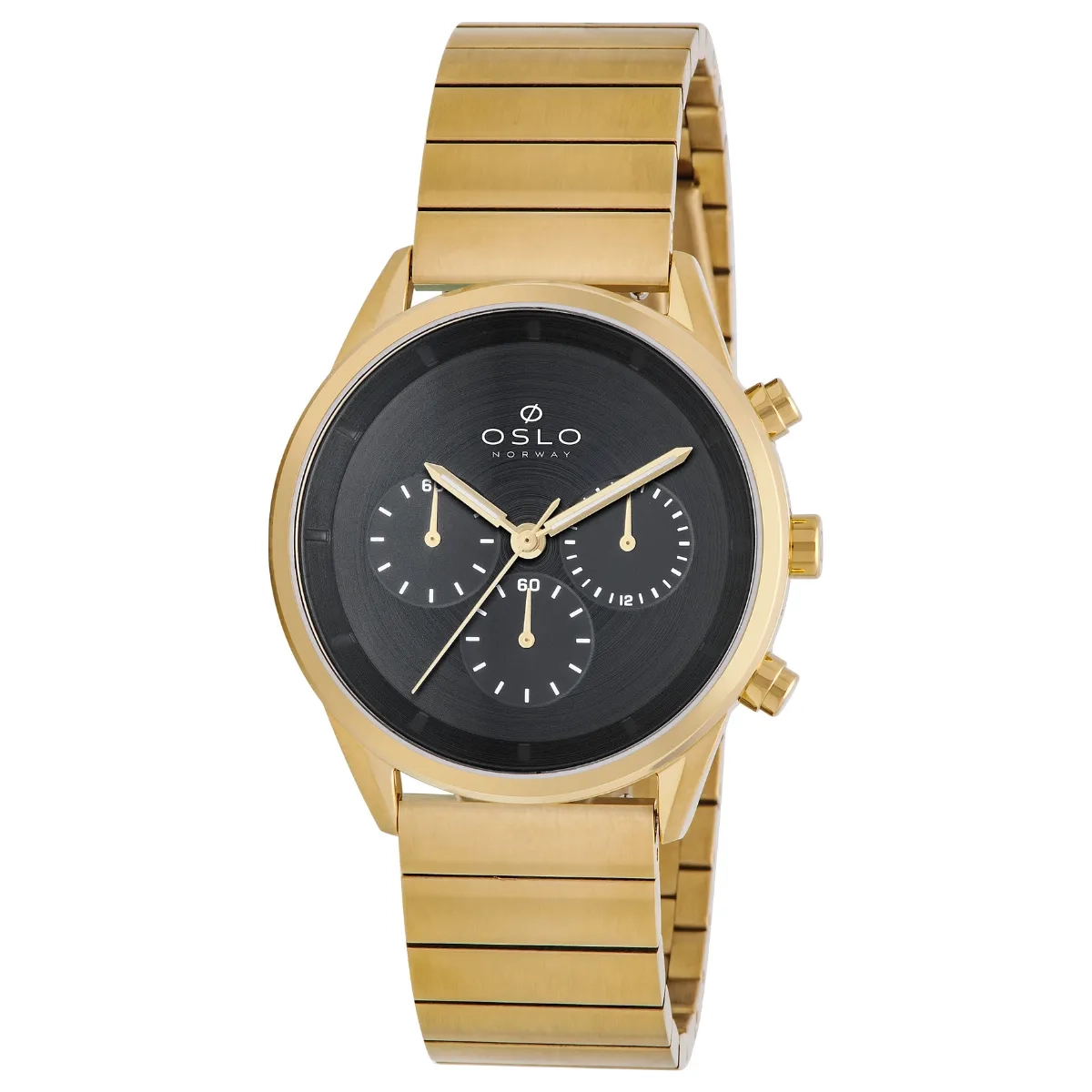 Relógio Oslo Cronógrafo Masculino - OMGSSCVD0005 P1KX Dourado