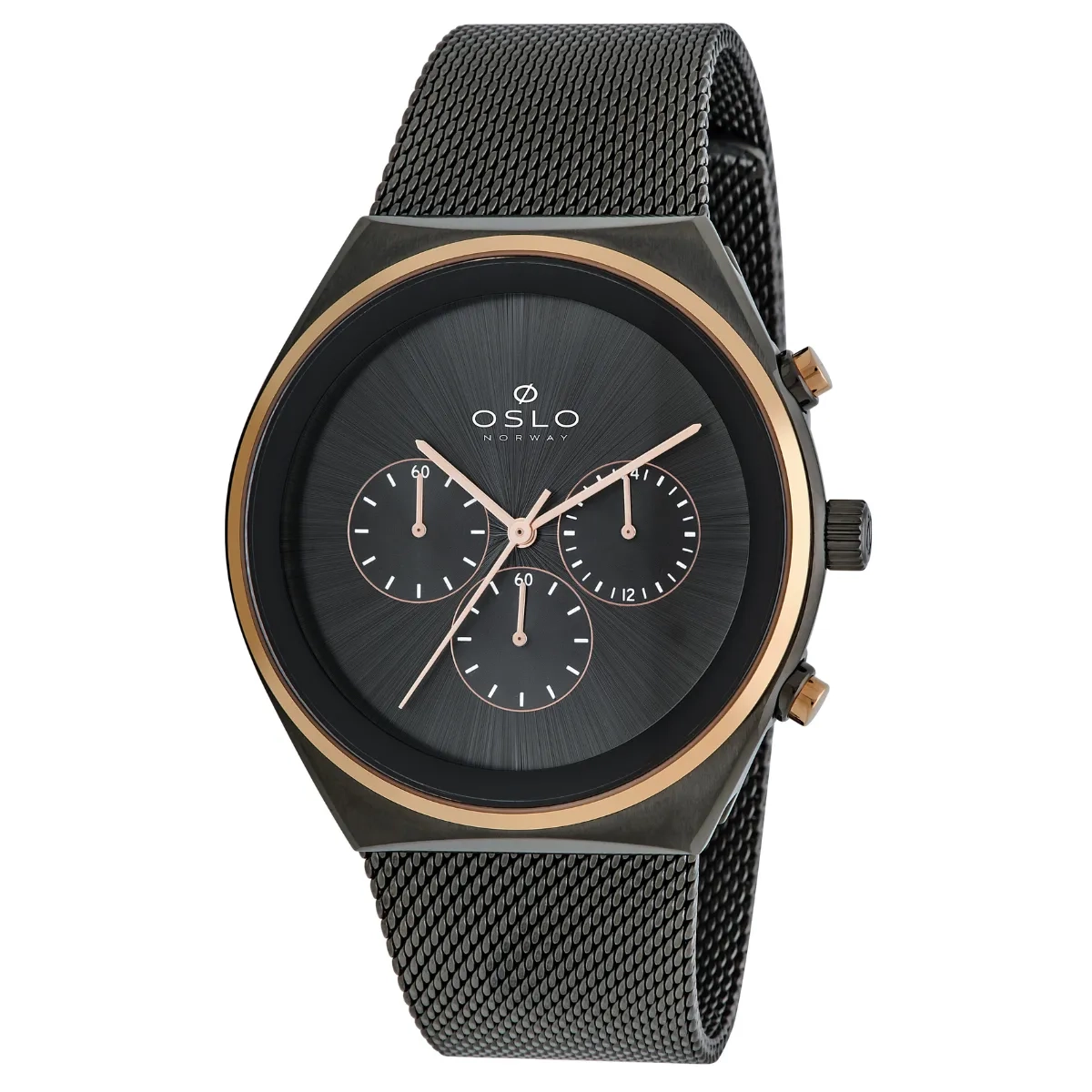 Relógio Oslo Cronógrafo Masculino - OMTSSCVD0017 G1GX Preto