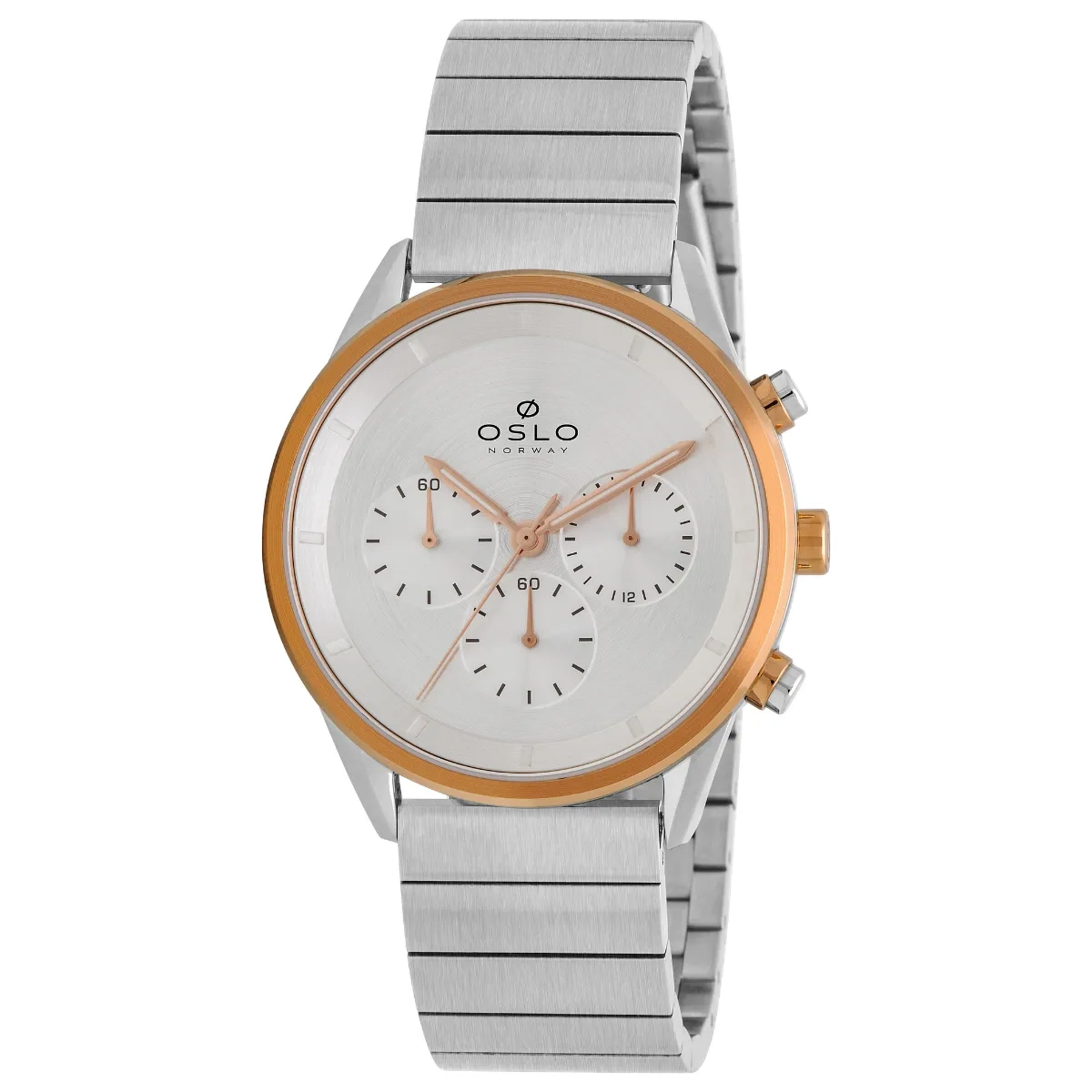 Relógio Oslo Cronógrafo Masculino - OMTSSCVD0018 S1SX Prata
