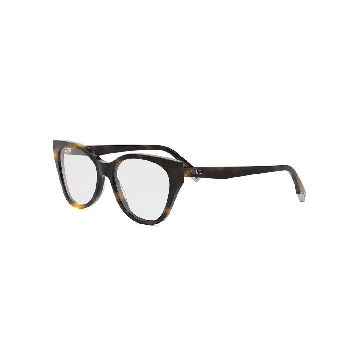 Óculos de Grau Fendi FE50120I_54052 Acetato Marrom Mesclado