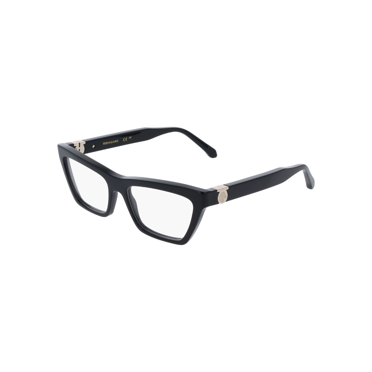 Óculos de Grau Salvatore Ferragamo SF3021 001 54 Acetato Preto