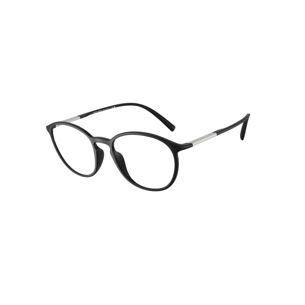 Óculos de Grau Giorgio Armani 0AR7275U 5042 52 Acetato Preto Fosco