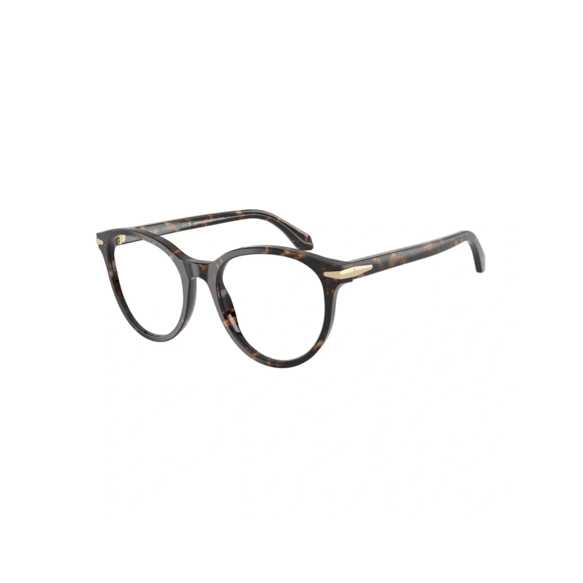 Óculos de Grau Giorgio Armani 0AR7279 6235 52 Acetato Marrom Mesclado