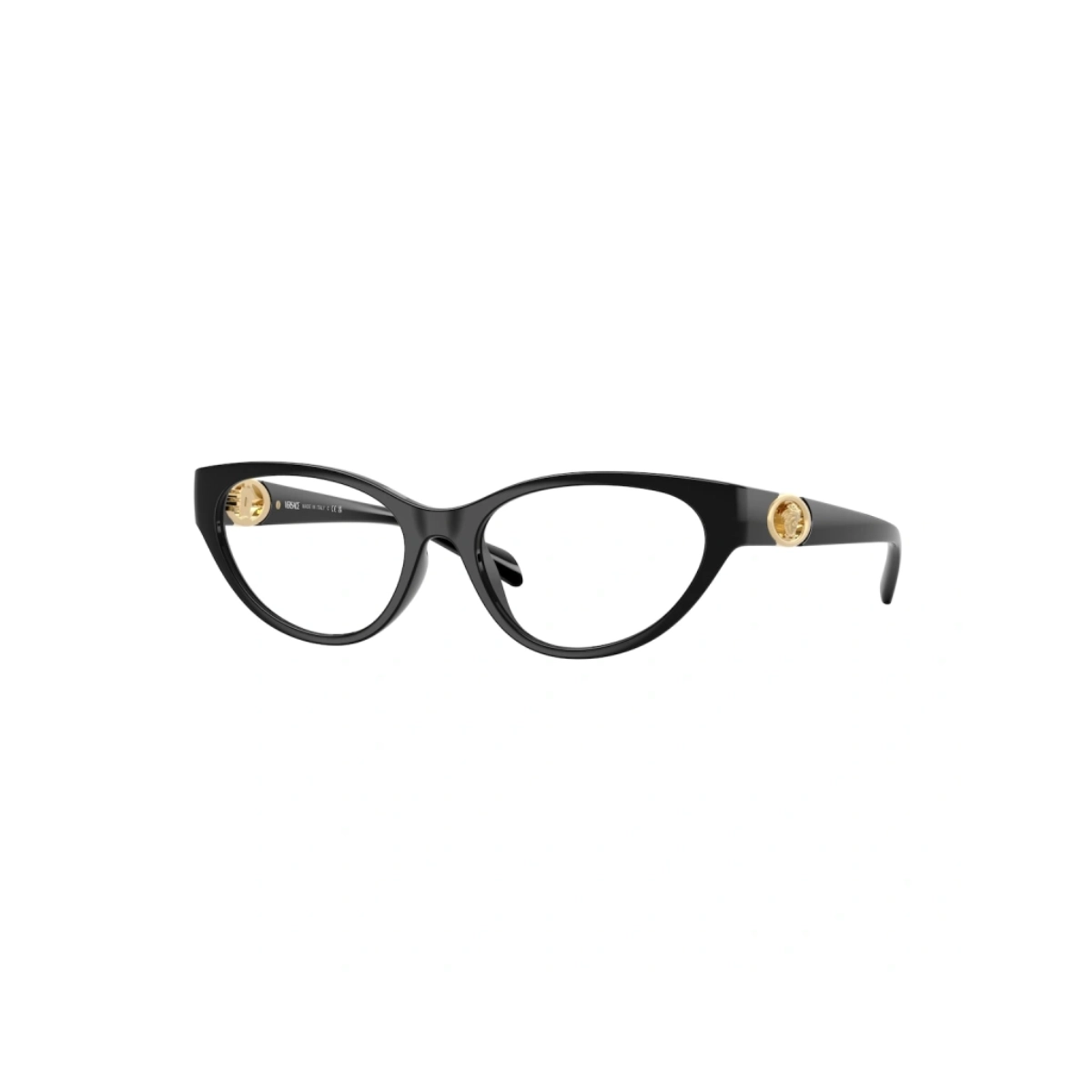 Óculos de Grau Versace 0VE3372U GB1 54 Acetato Preto