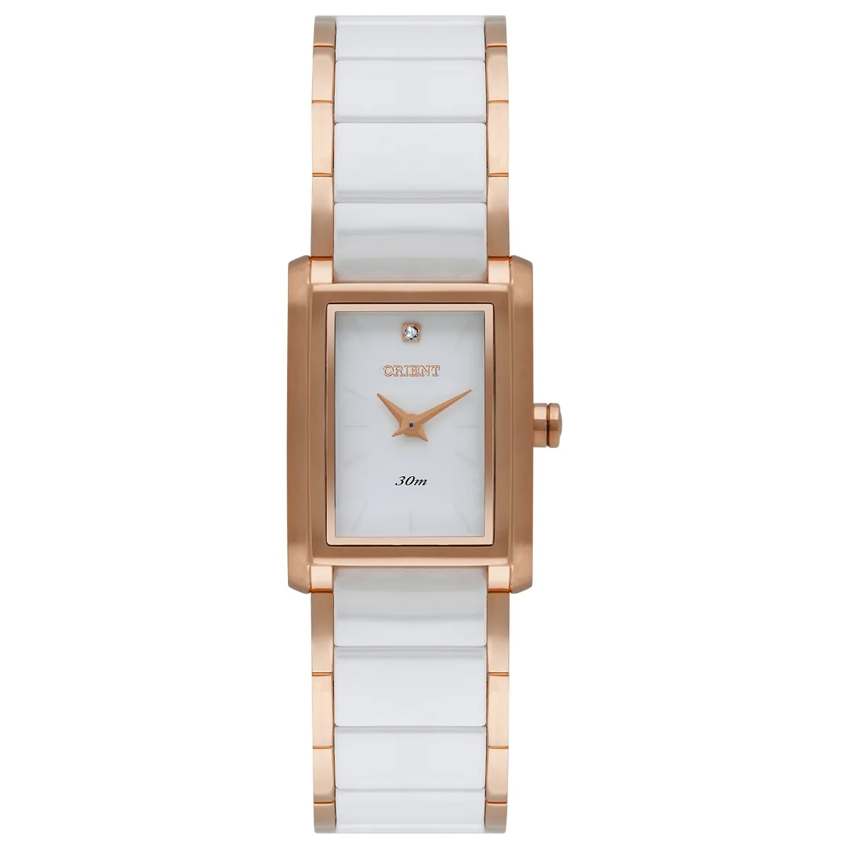 Relógio Orient Ceramic Feminino - LTSK0005 B1RB Branco
