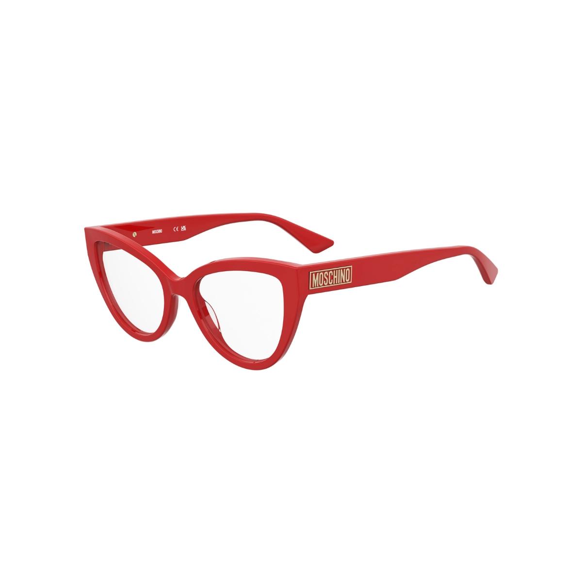 Óculos de Grau Moschino MOS652 C9A 5218 R Acetato Vermelho