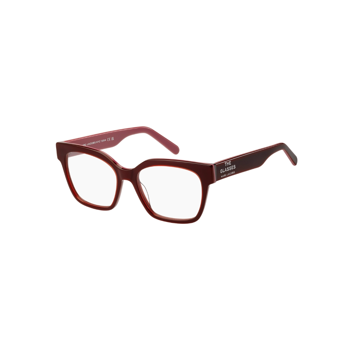 Óculos de Grau Marc Jacobs MARC 801 C8C 5317 R Acetato Bordô