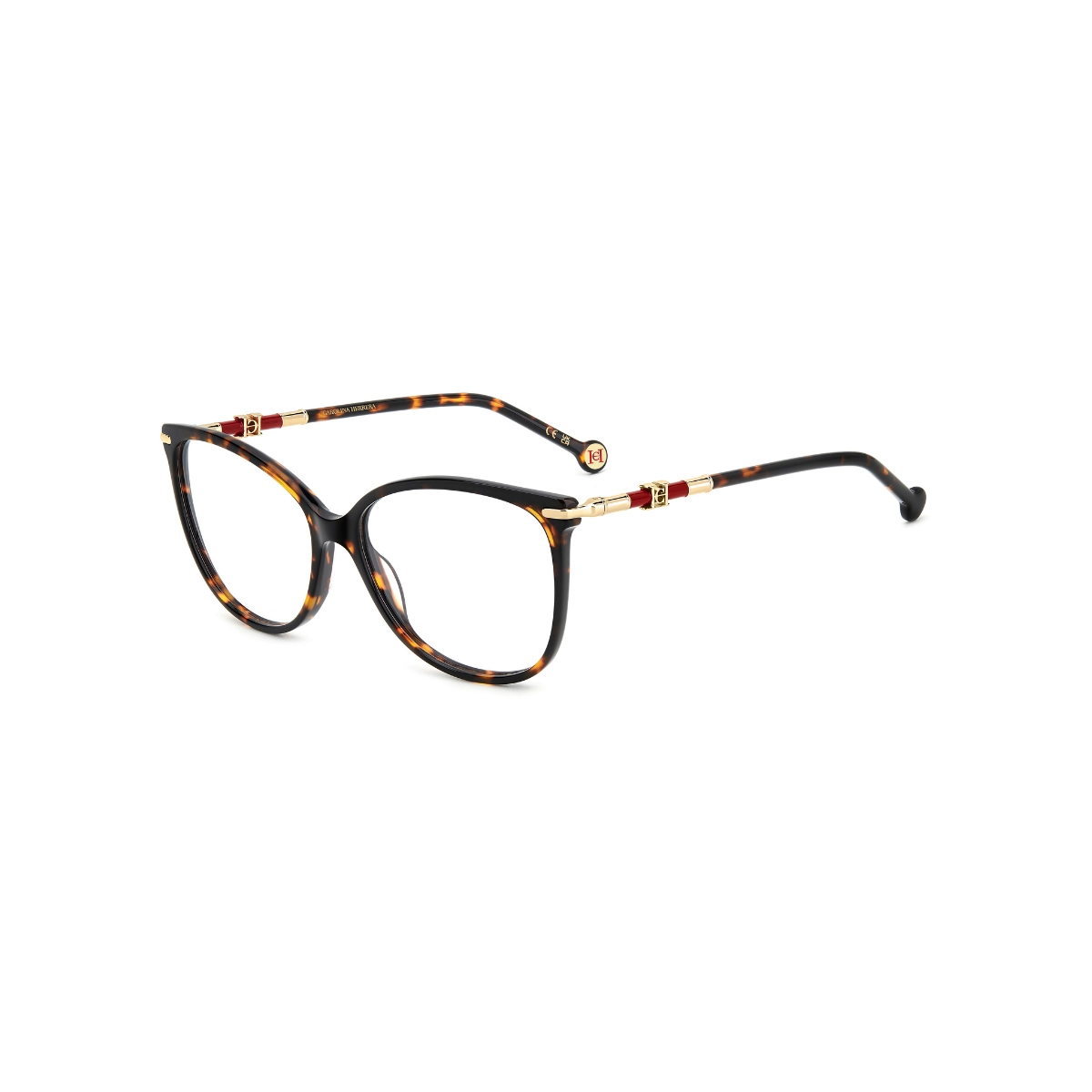 Óculos de Grau Carolina Herrera HER 0304 086 5715 R Acetato Marrom Mesclado