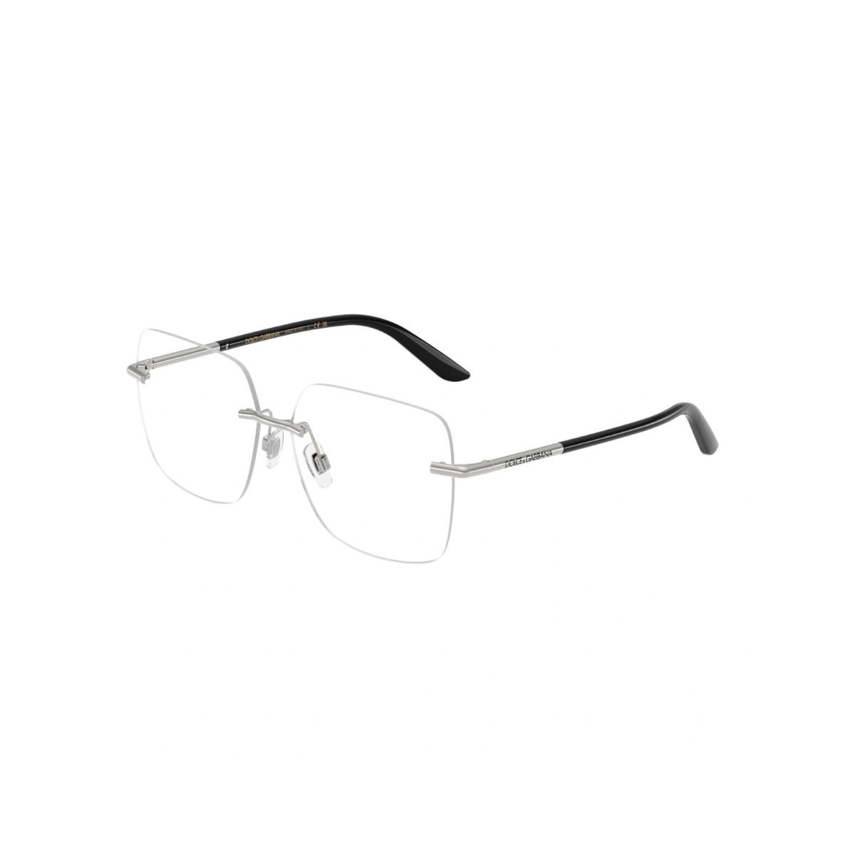 Óculos de Grau Dolce & Gabbana 0DG1360 05 57 Metal Prateado