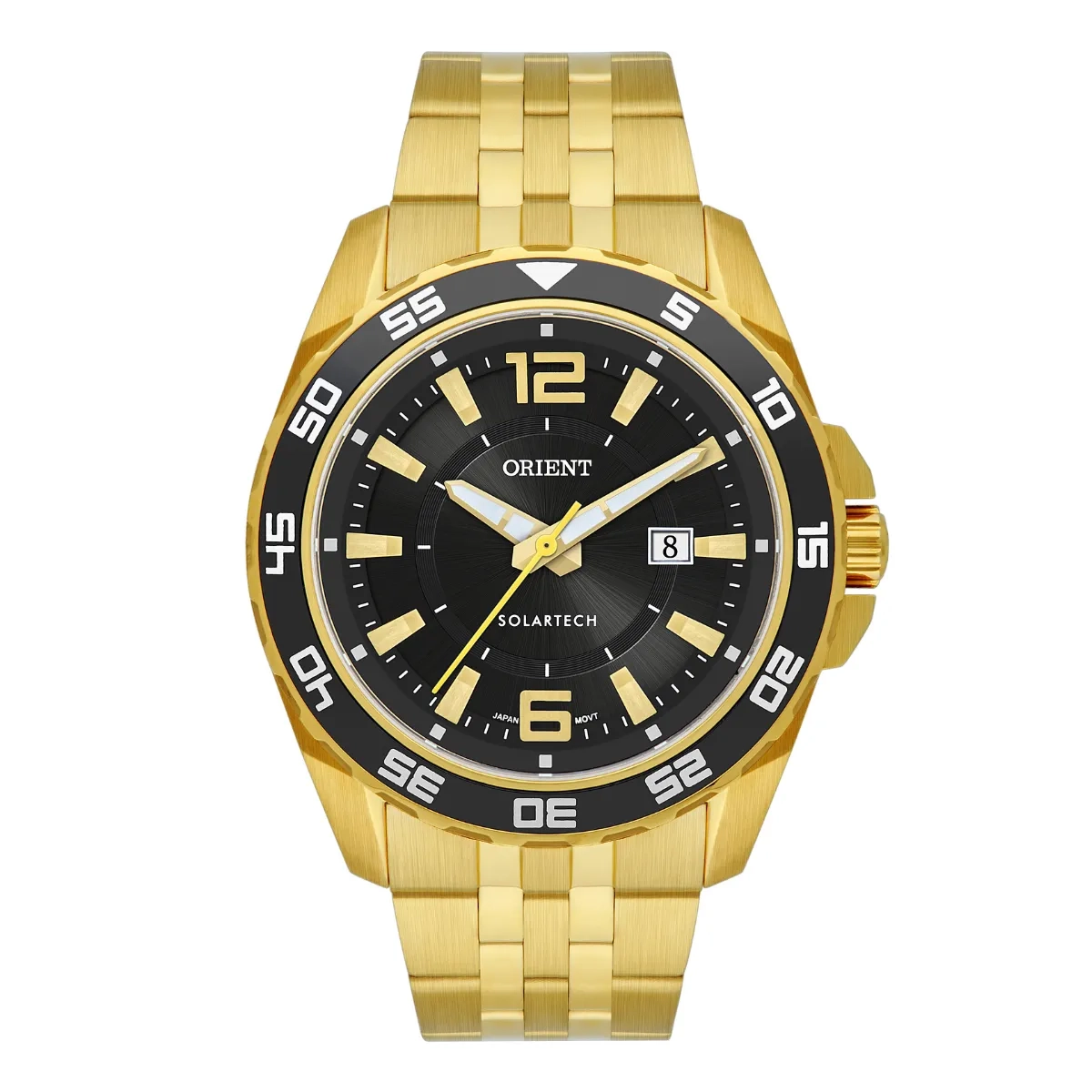 Relógio Orient Sport Solartech Masculino - MGSS1283 D2KX Preto