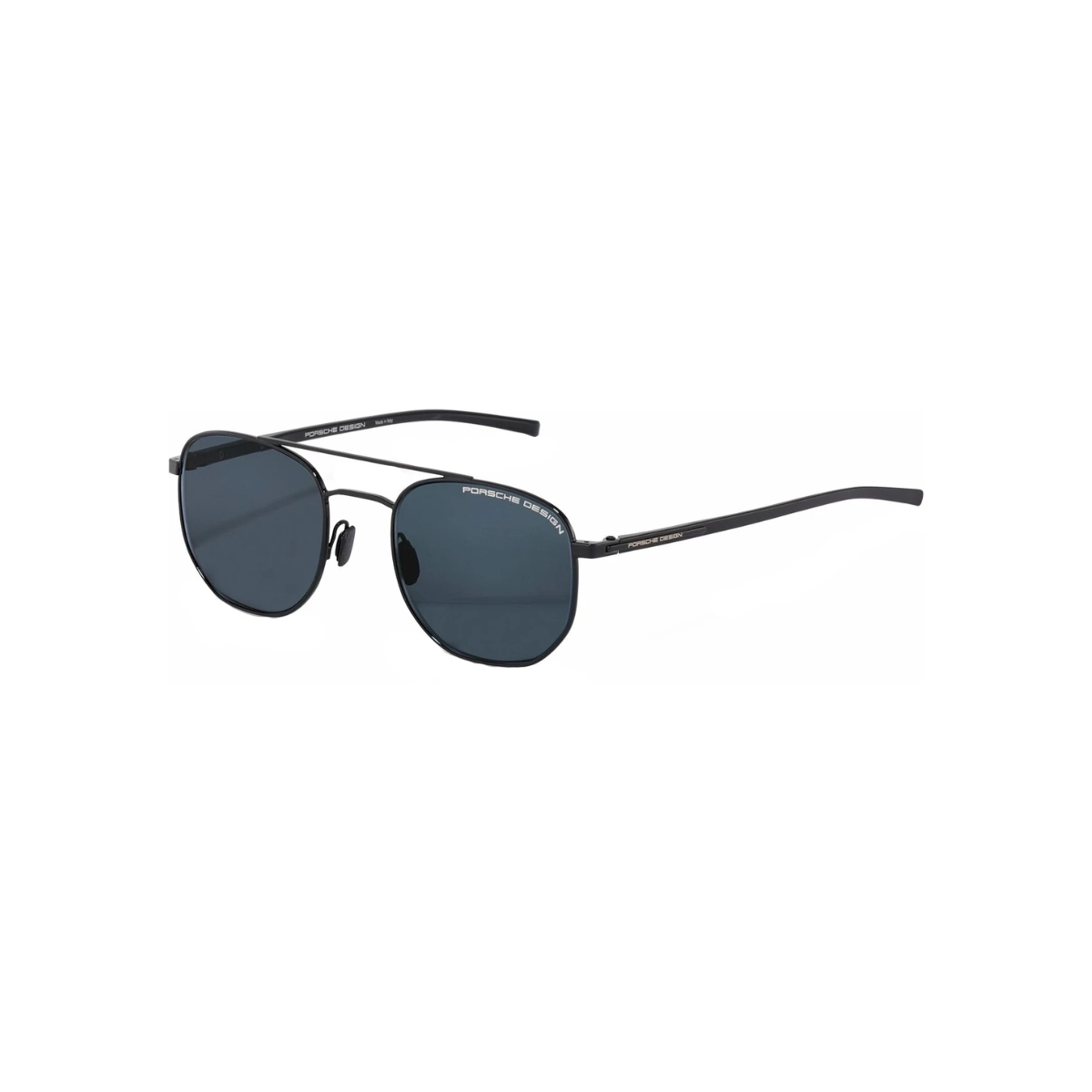 Óculos de Sol Porsche Design P8695 51A Metal Preto com lentes na cor Azul