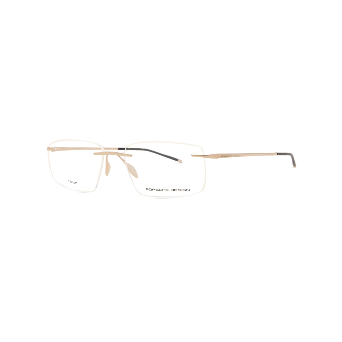 Óculos de Grau Porsche Design P8362 56B Titânio Dourado Fosco
