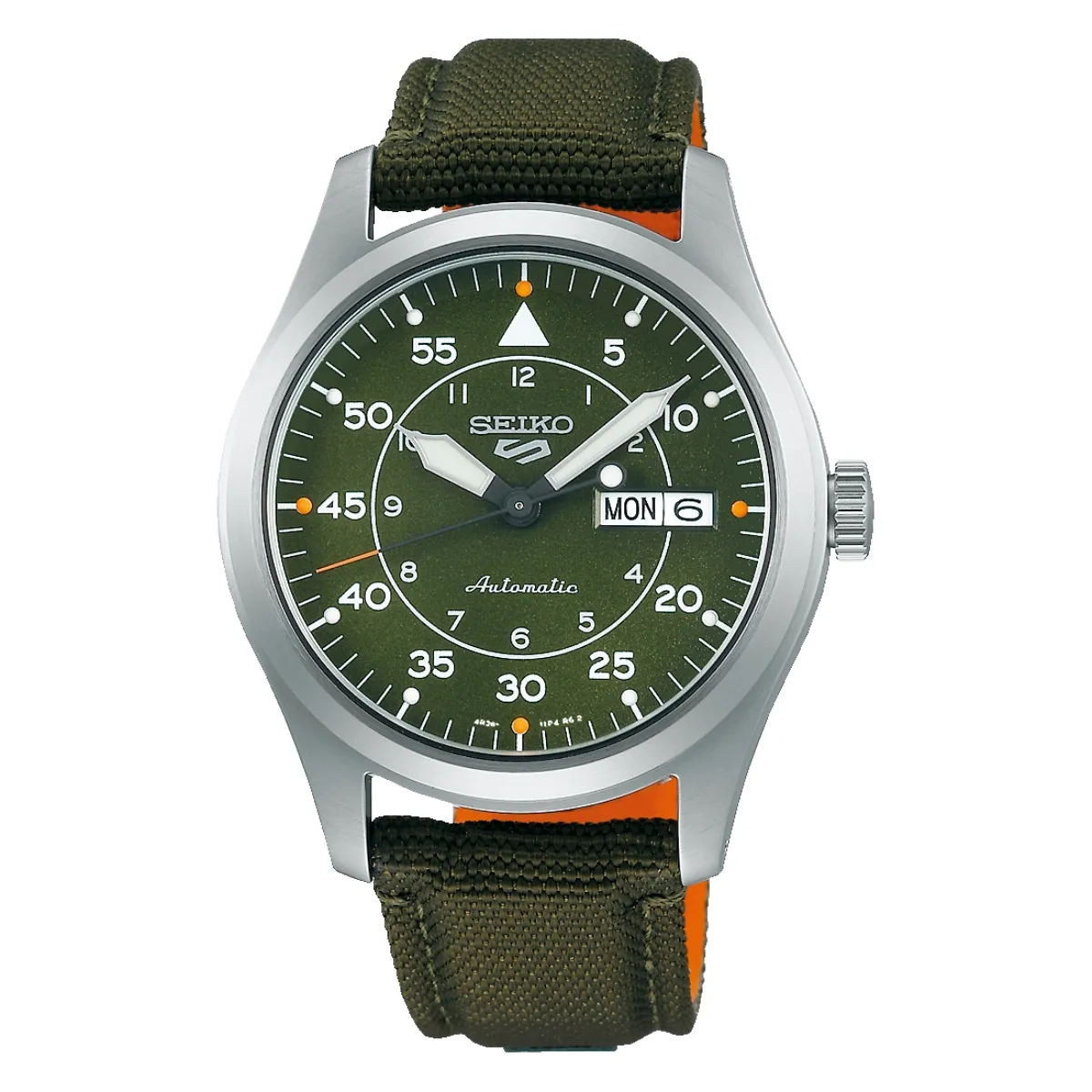 Relógio Seiko 5 Sports Field Series Automático - SRPH29K1 E2EX Verde