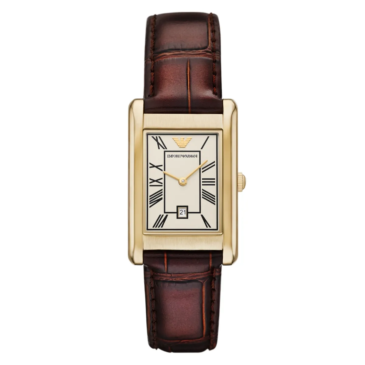 Relógio Emporio Armani Gino Masculino - AR11665B1 B3NX Champanhe