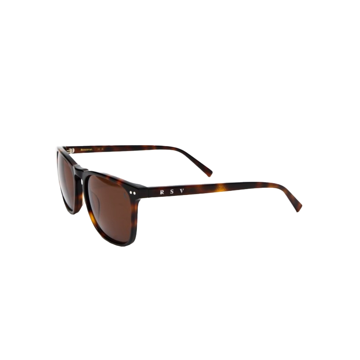 Óculos de Sol Reserva RSV6005S 214 55 Acetato Marrom Mesclado com lentes na cor Marrom