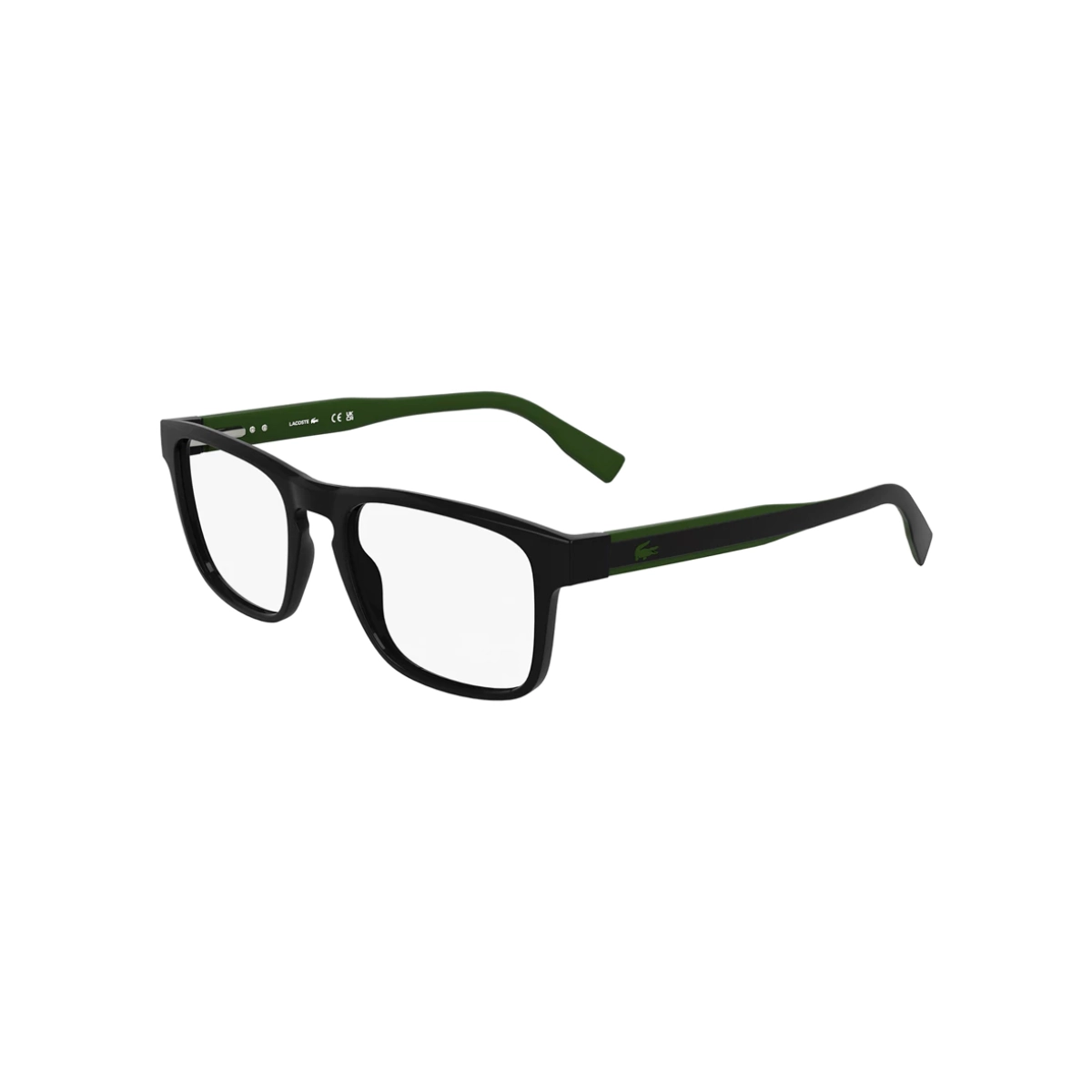 Óculos de Grau Lacoste L2972 001 54 Biopoliamida Preto e Verde