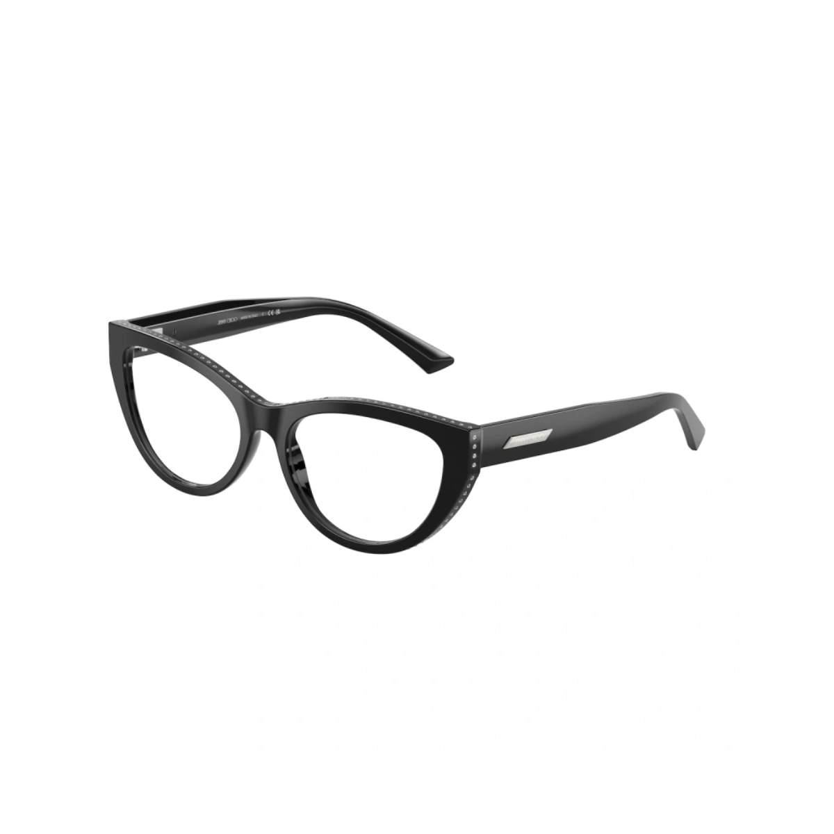 Óculos de Grau Jimmy Choo 0JC3030B 5000 55 Acetato Preto