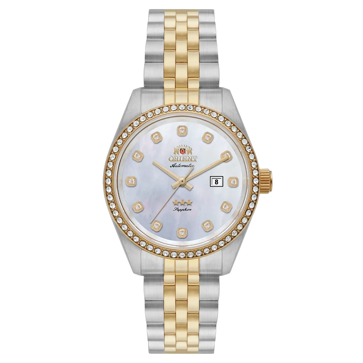 Relógio Orient Automático Feminino - NH5MM001 B1SK Misto