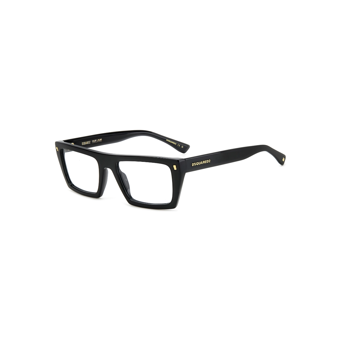 Óculos de Grau Dsquared2 D2 0130 807 5419 Acetato Preto
