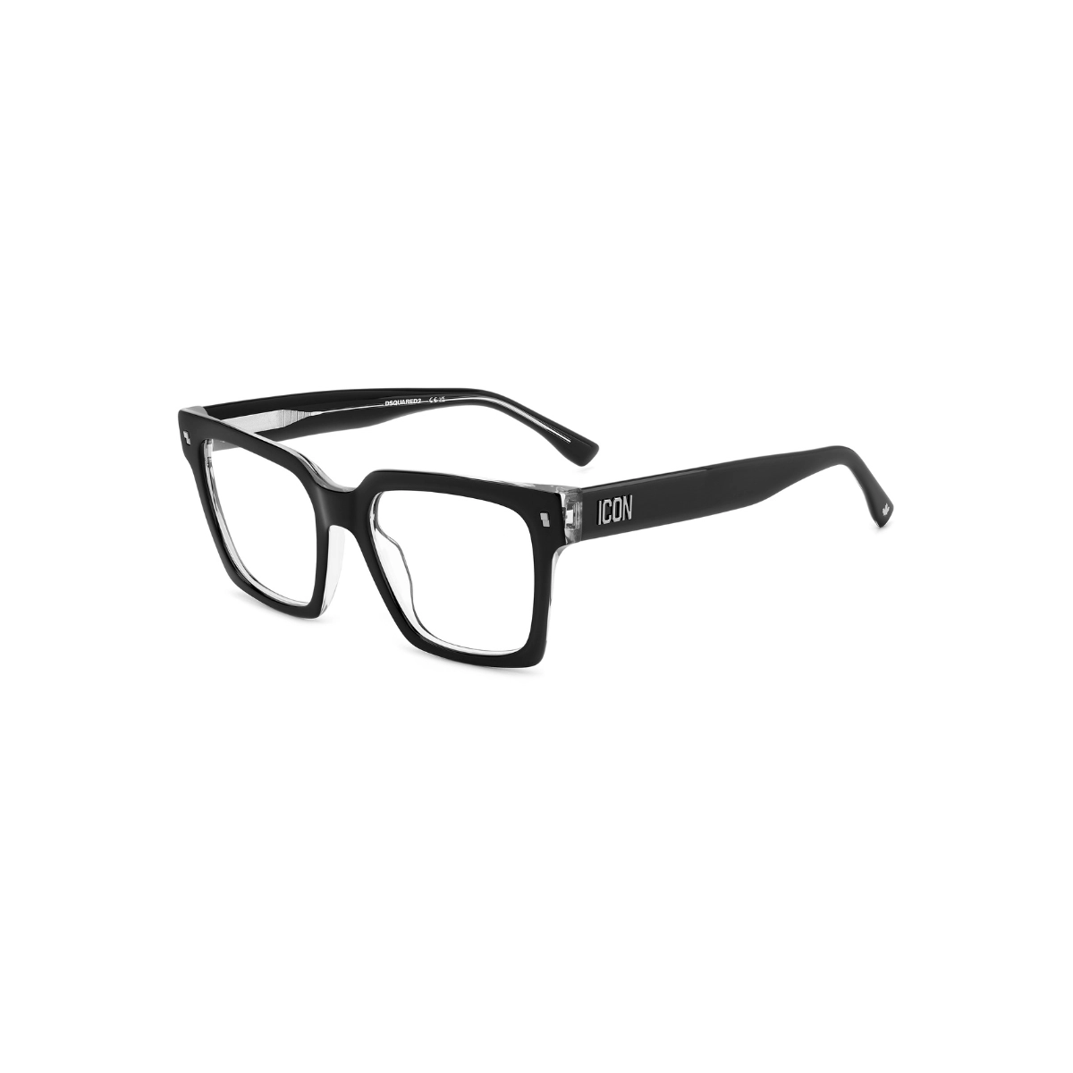 Óculos de Grau Dsquared2 ICON 0019 7C5 5218 Acetato Preto