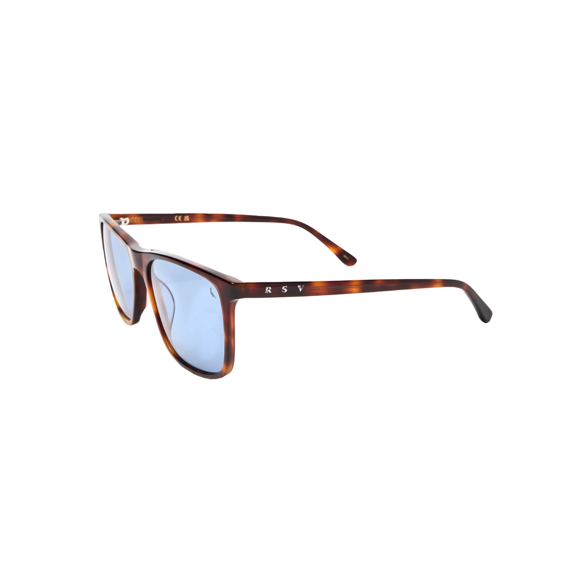 Óculos de Sol Reserva RSV6009S 214 57 Acetato Marrom Mesclado com lentes na cor Cinza