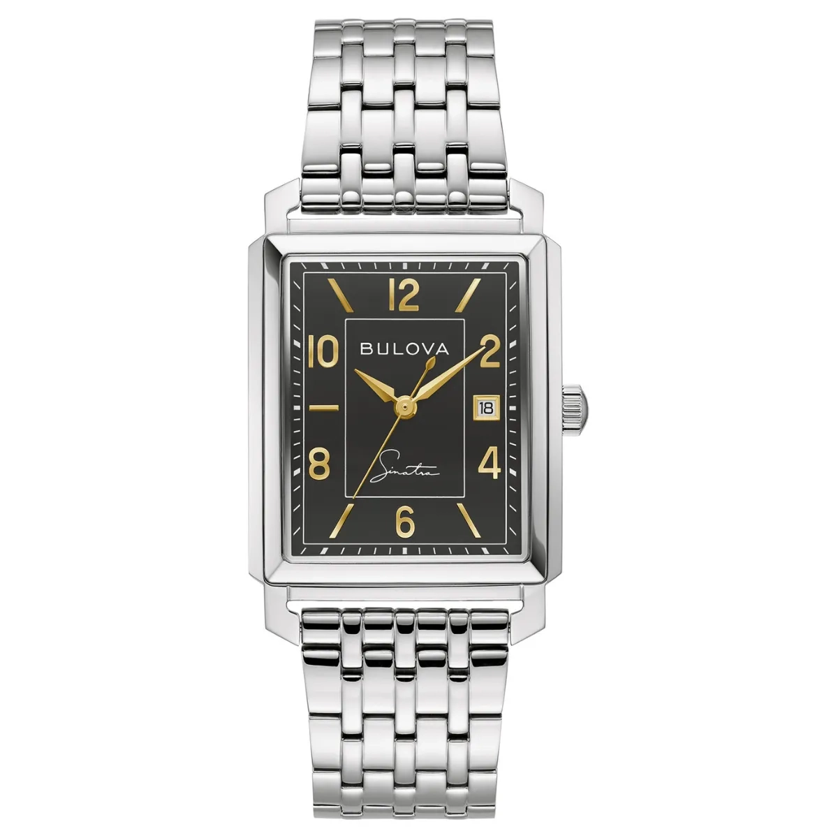 Relógio Bulova Classic Frank Sinatra Masculino - 96B399N Preto