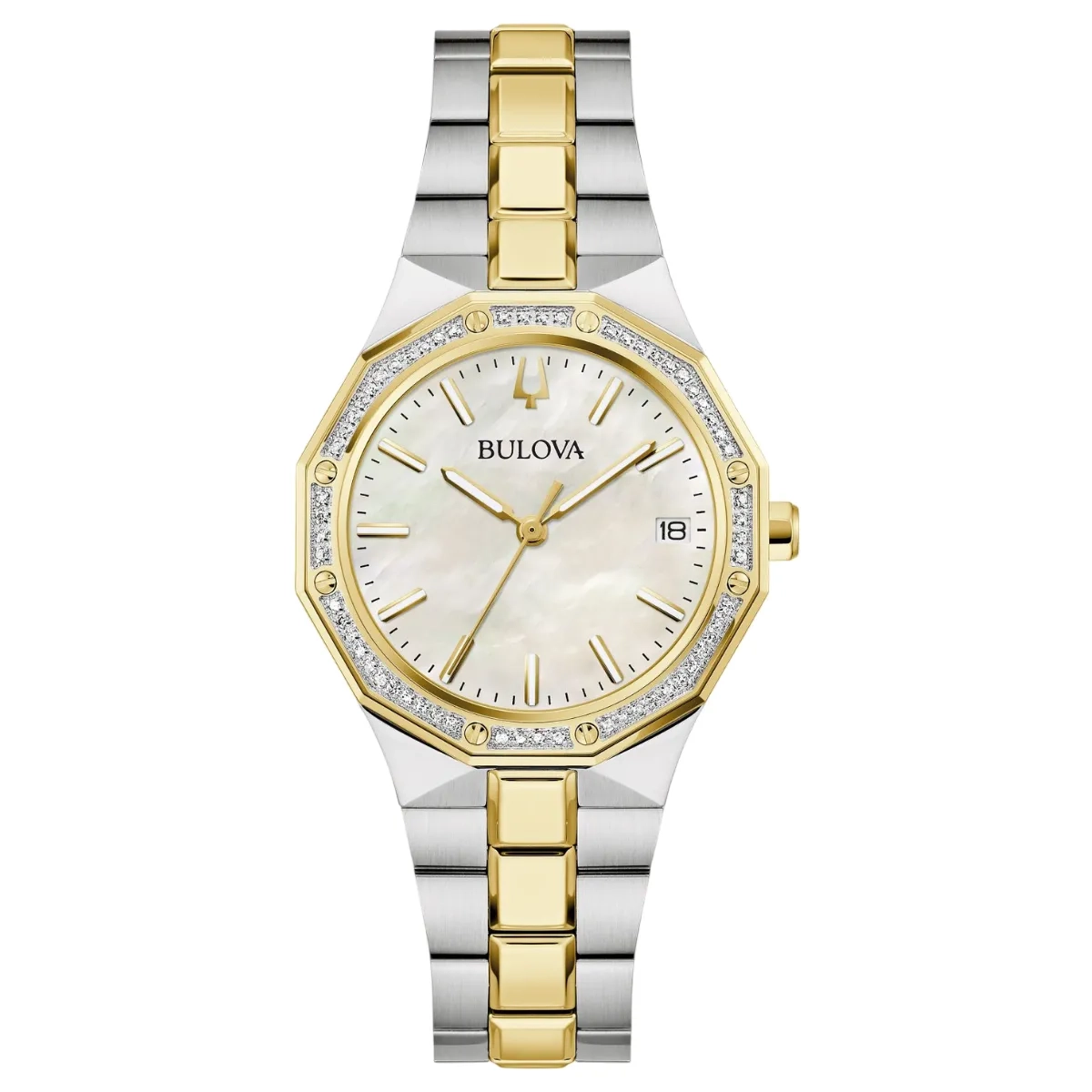 Relógio Bulova Classic Prestige Feminino - 98R299N Dois Tons