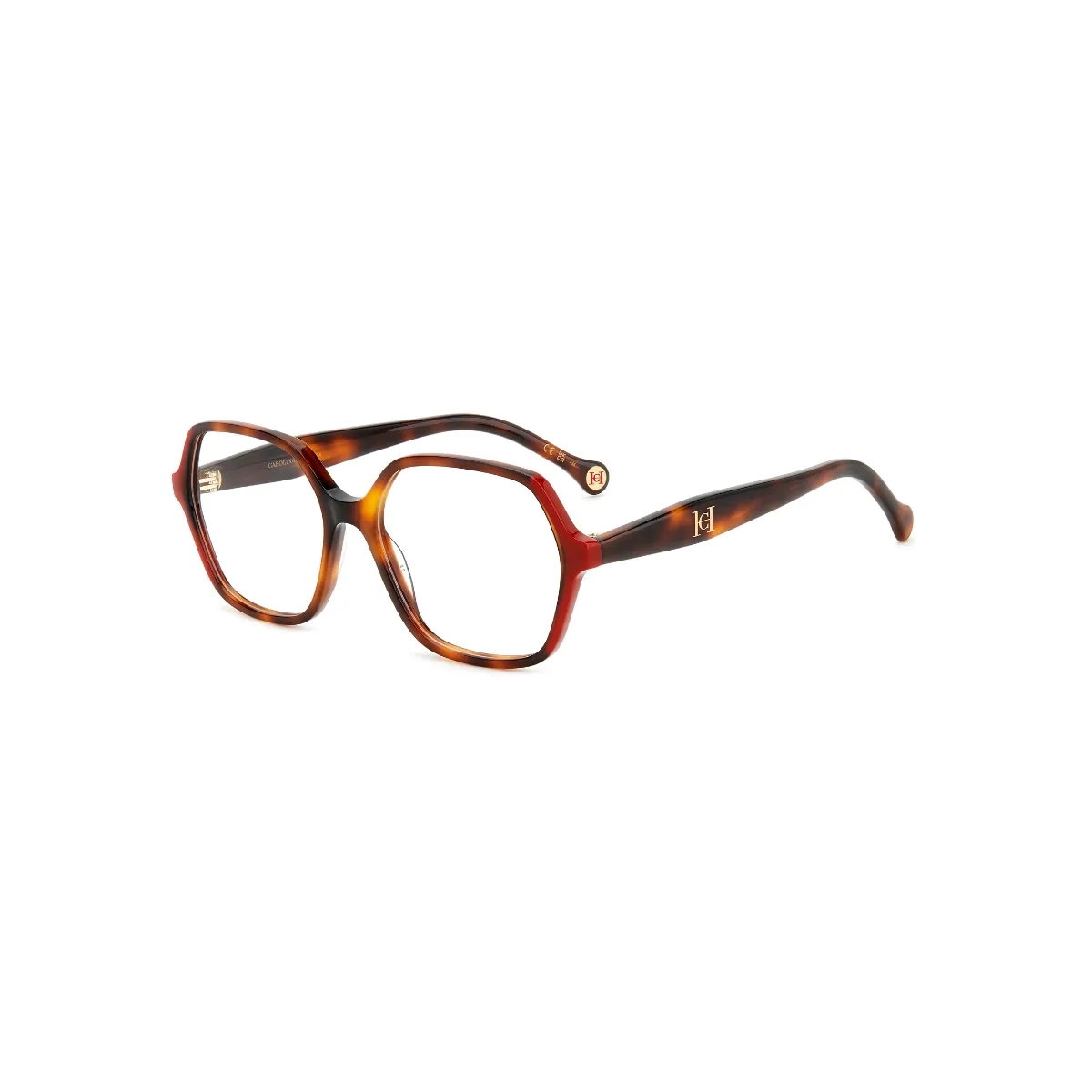 Óculos de Grau Carolina Herrera HER 0203 O63 546 R Acetato Marrom Mesclado