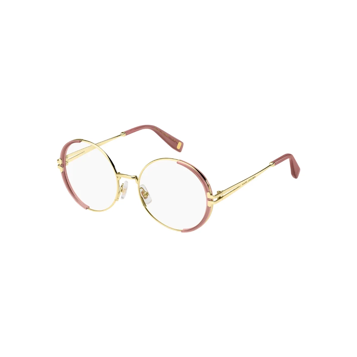 Óculos de Grau Marc Jacobs MJ 1093 EYR 5518 Metal Dourado e Rosa