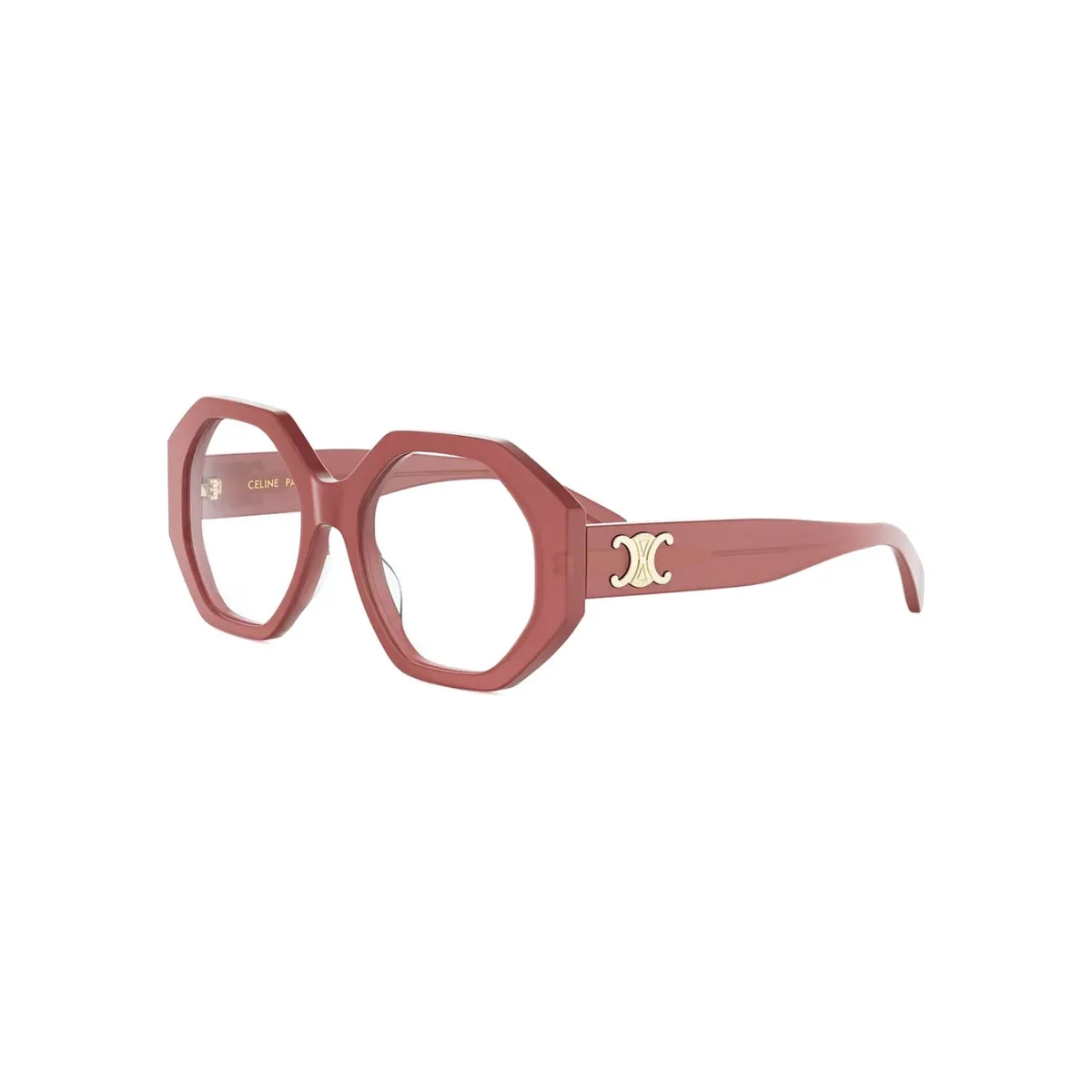 Óculos de Grau Celine Triomphe CL50161I_54047 Acetato Rosa