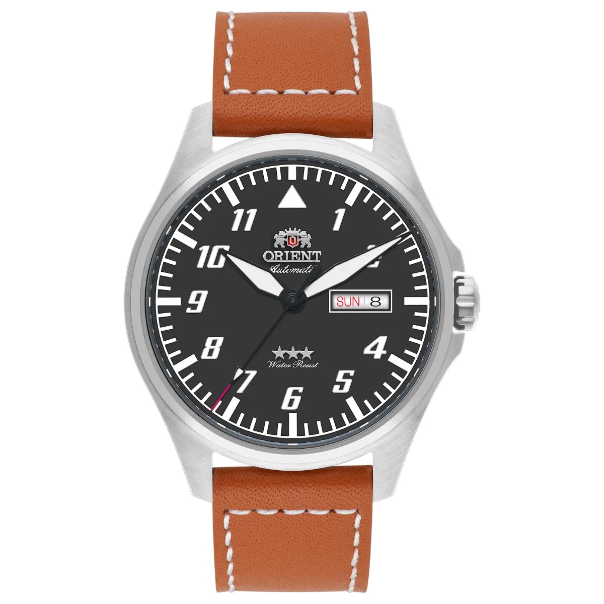 Relógio Orient Automático 3 Estrelas Sport Air - YN6SC010 P2MX Preto