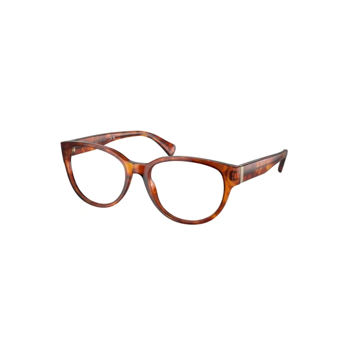Óculos de Grau Ralph 0RA7151 6011 52 Acetato Laranja Mesclado